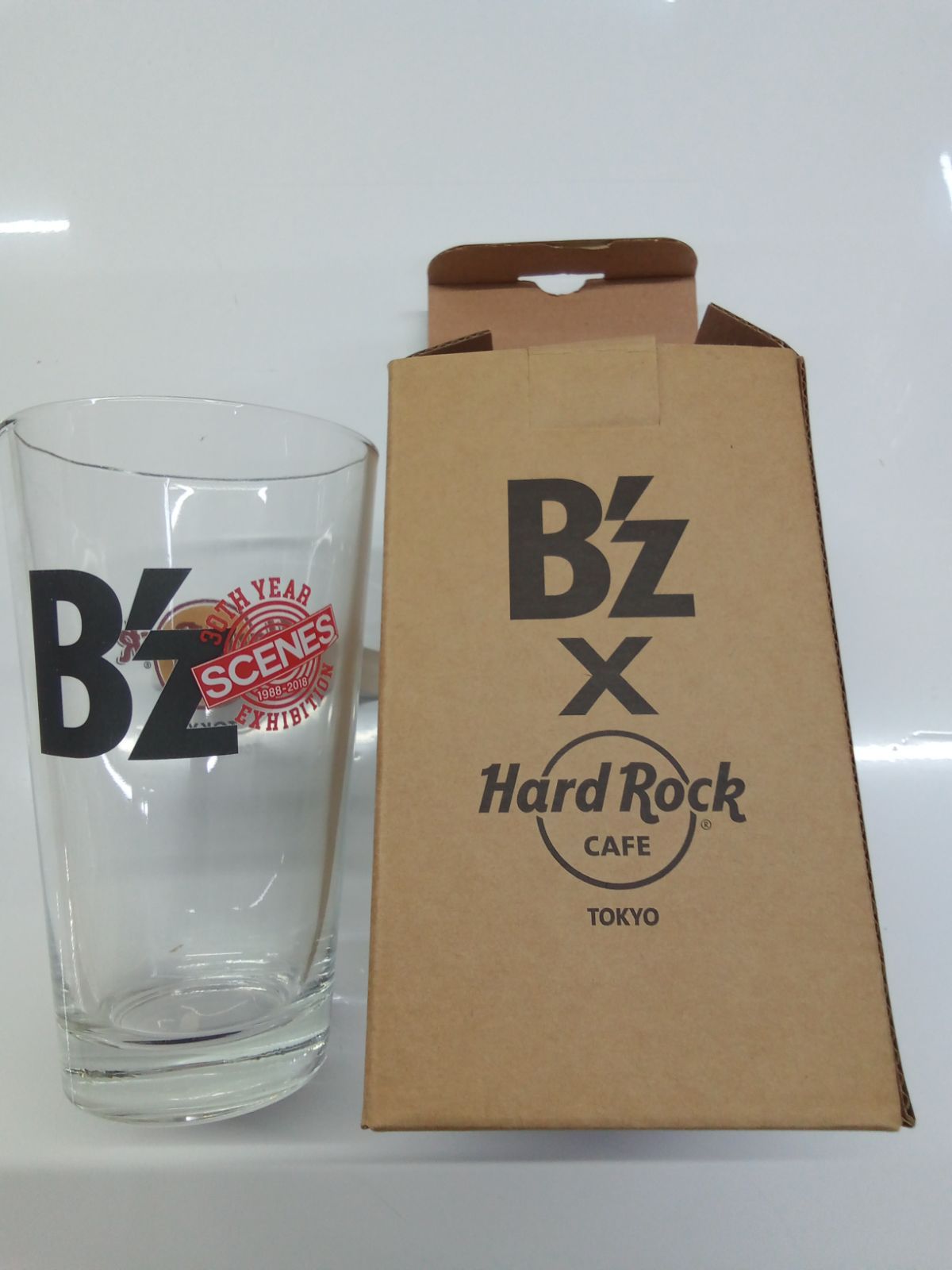 B'z × Hard Rock CAFE コラボグラス - メルカリ