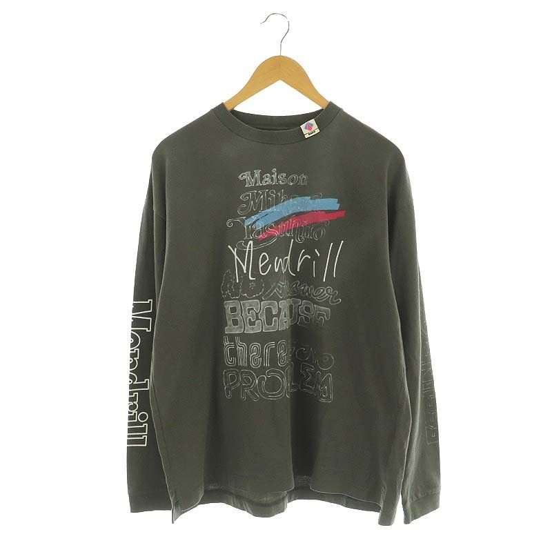 ミハラヤスヒロ MIHARA YASUHIRO Mendrill X GS. Distressed L/S