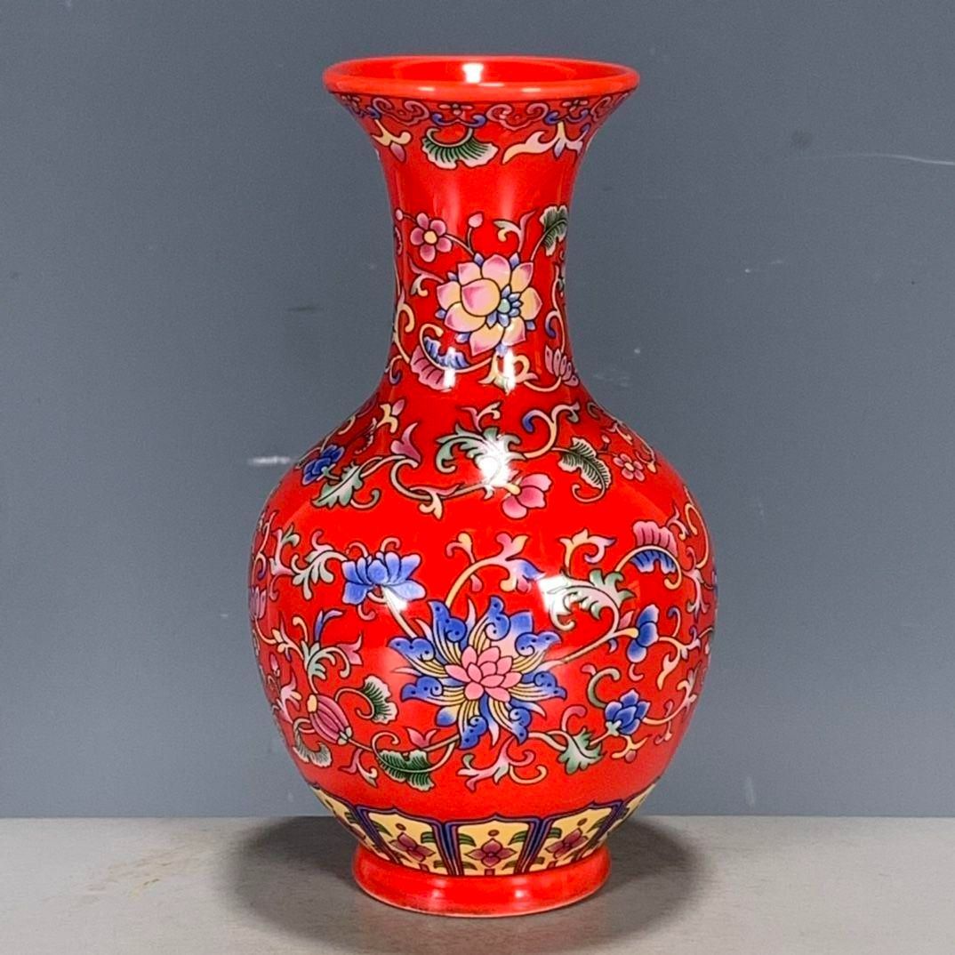 青花双喜纹花瓶 賞物観賞瓶 景徳鎮 陶磁器 装飾品 現代工芸品 美術品 置物 景徳鎮 花瓶 置物 装飾品 青花双喜纹花瓶 賞物観賞瓶 景