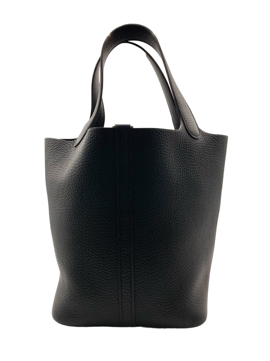 エルメス(HERMES) ピコタンロックMM(22) 黒 トリヨン ゴールド
