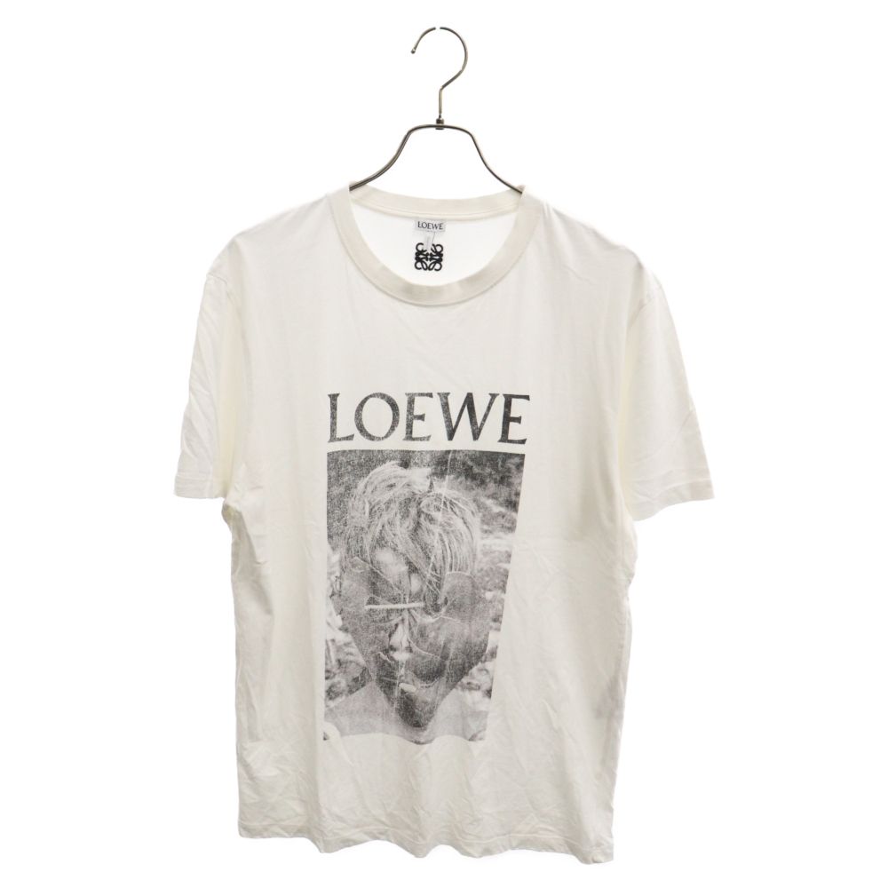 専用　LOEWE 半袖Tシャツ ホワイト 楽天市場】ロエベ LOEWE クルーネックTシャツ ホワイト