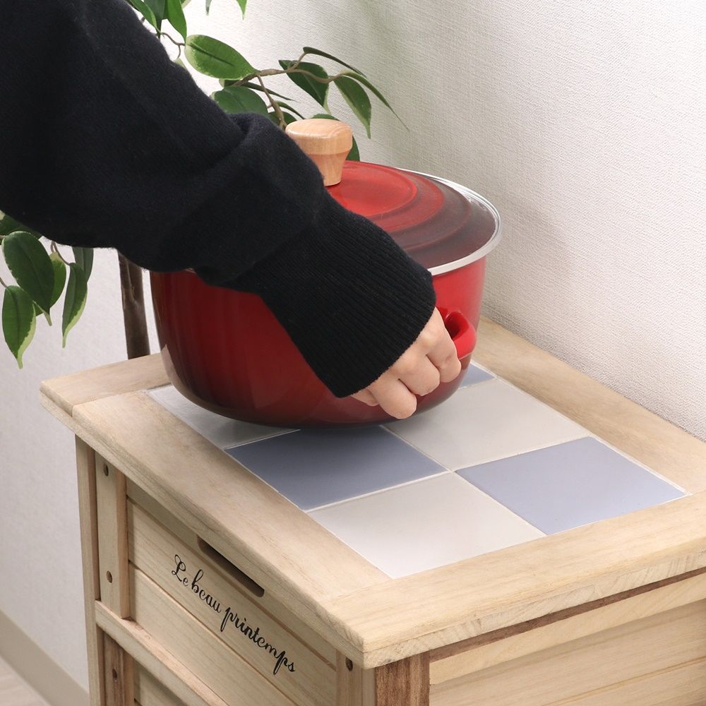 マルチ木製4段ボックス 4123