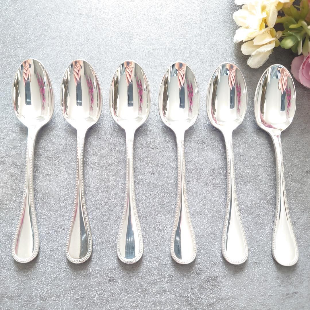 クリストフル パール デミタススプーン 6点