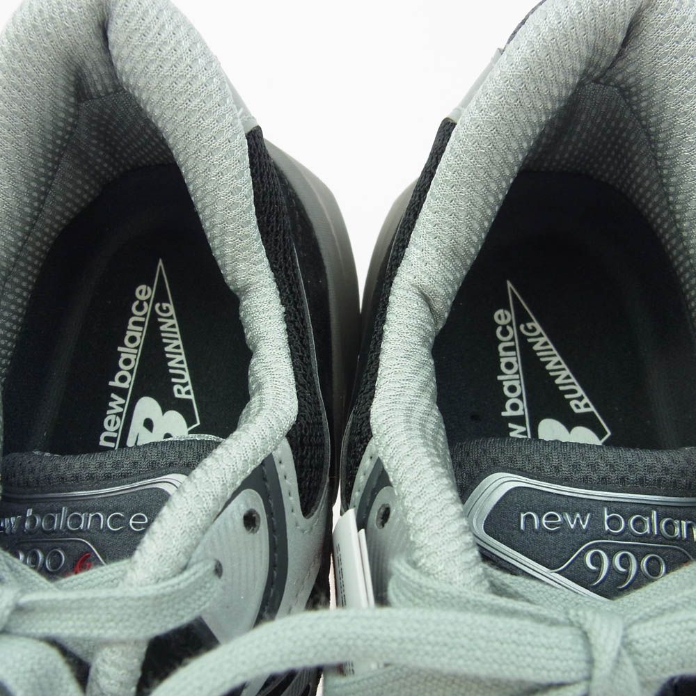 NEW BALANCE ニューバランス M990BK6 スエード メッシュ ローカット