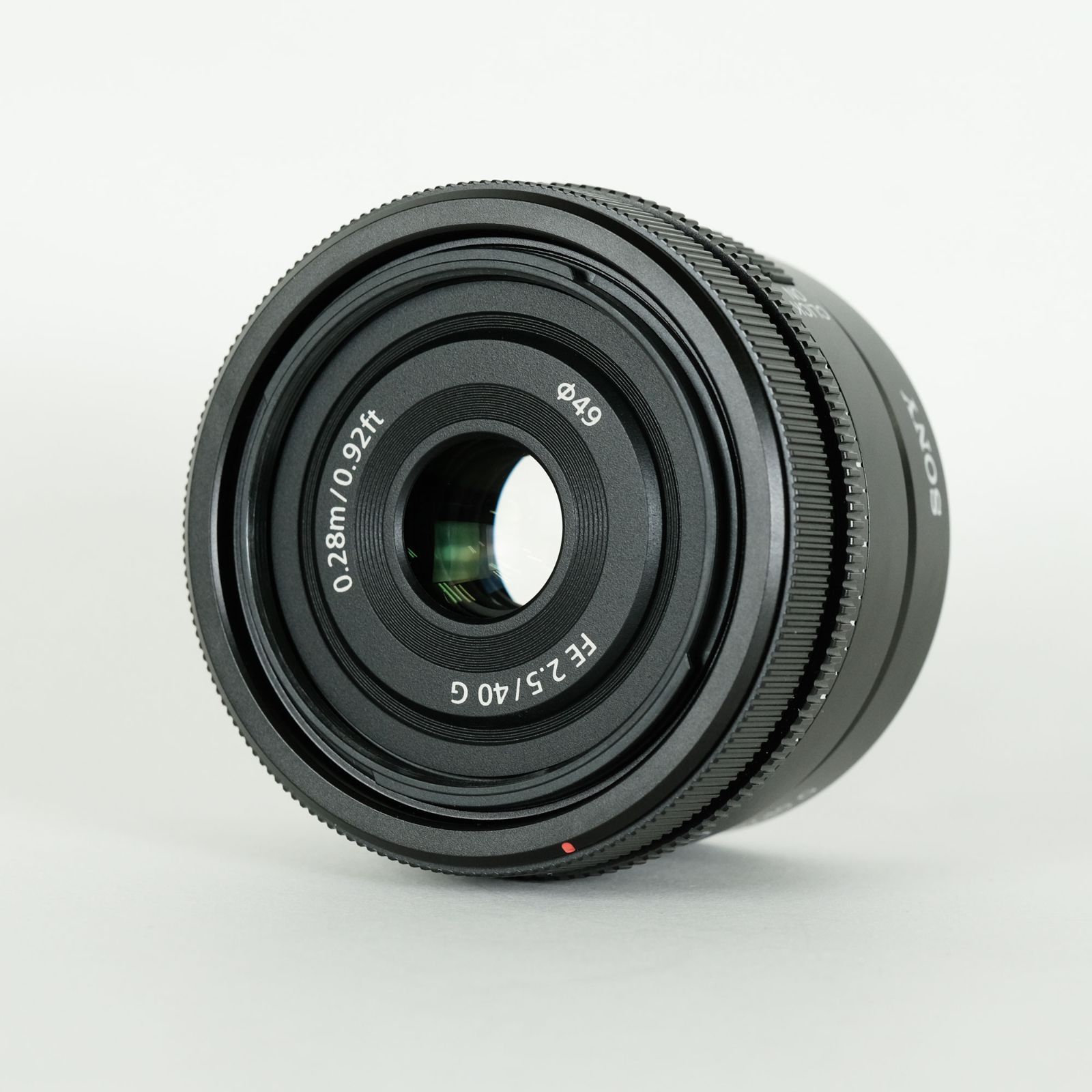 【極美品】SEL40F25G 40mm F2.5G ZXII メタルフード F-Foto クラシックメタルレンズフード New ワイドタイプ | b's