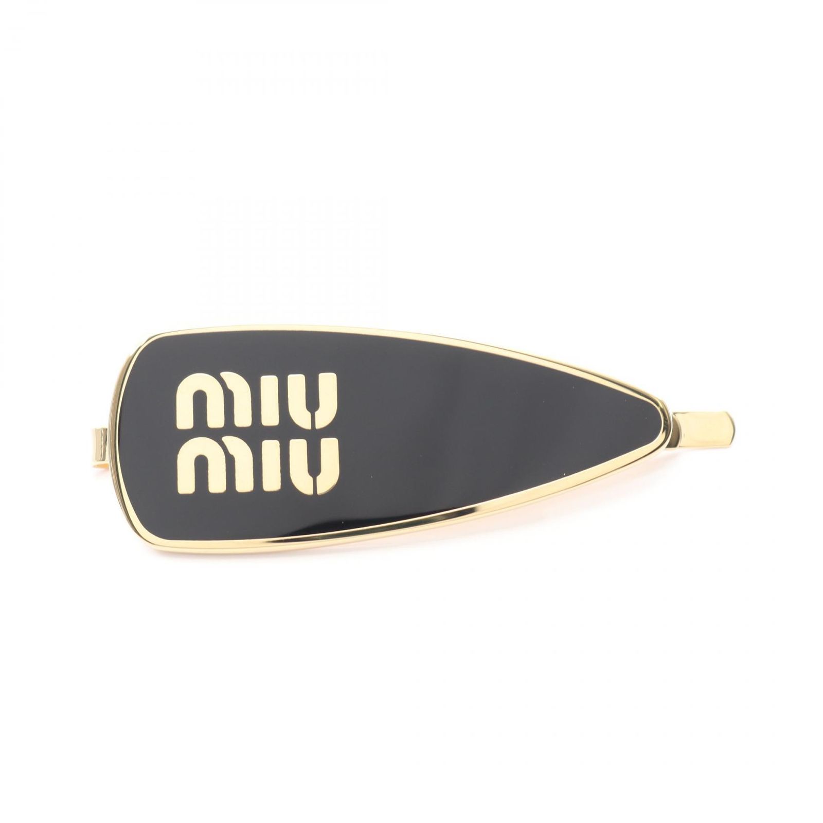 miumiu バレッタ　ヘアピン miumiu ヘアピン バレッタ 水色 ミュウミュウ Miu Miu リジット