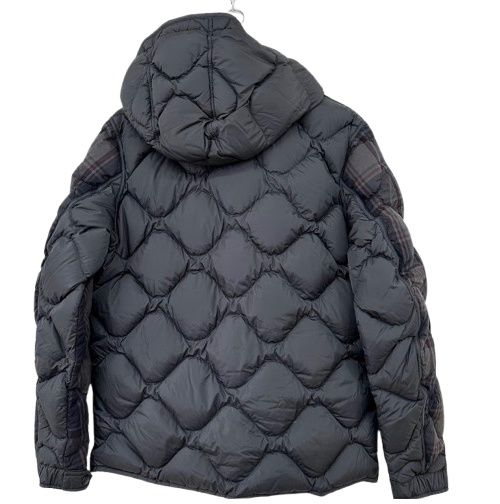 ♪ MONCLER モンクレール GONDRY JACKET ダウンジャケット サイズ3 チェック ダークグレー - メルカリ