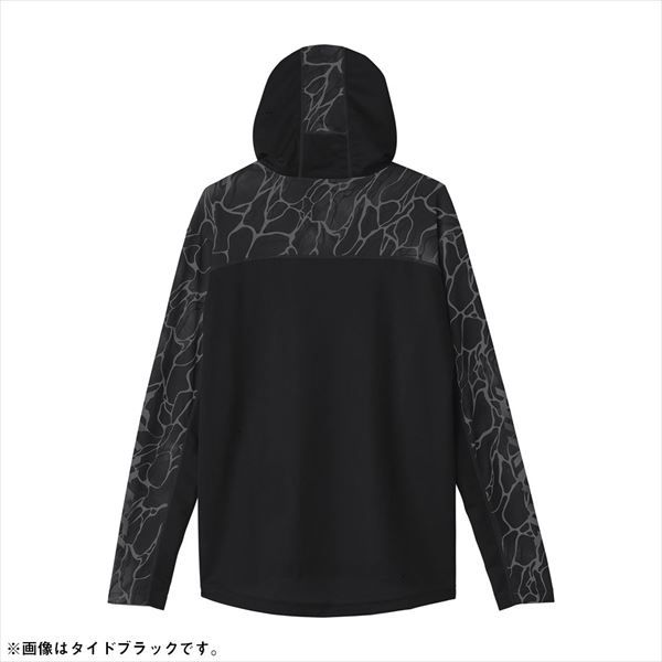 ダイワ ウェア DE-3725 フーディーゲームシャツ タイドイエロー L