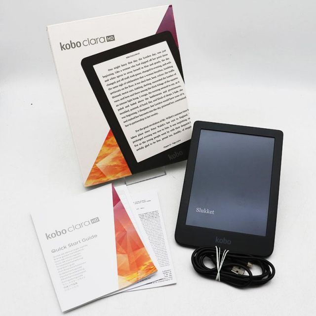 電子書籍リーダー本体 KOBO clara HD N249-KJ-BK-S-EP 楽天kobo clara HD ブラック N249-KJ-BK-S-EP 電子書籍リーダー