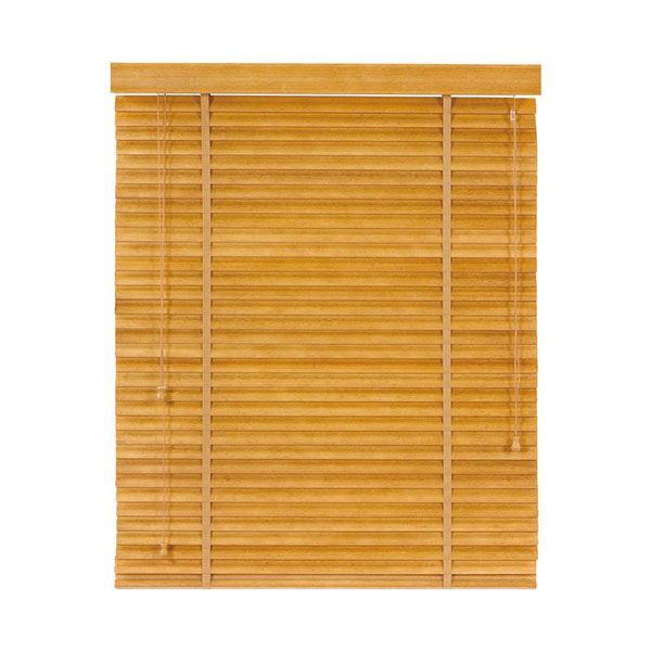 大島屋 バンブーS字ブラインド クラシカルウェーブ 室内用 002 ナチュラル 約88×108cm