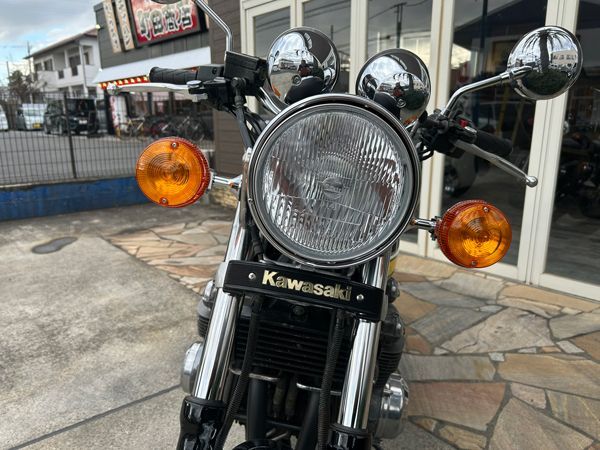 ゼファー400/χ/750 カワサキ純正 三又エンブレム 取付セット フォーク