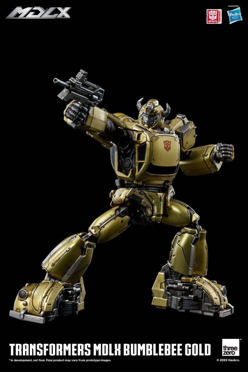ThreeZero MDLX Bumblebee (Gold Edition) トランスフォーマー