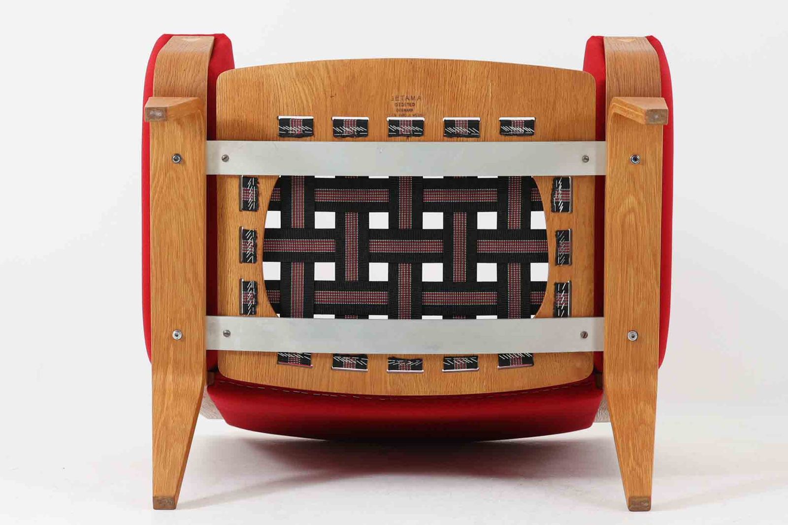 Hans J. Wegner シングルソファ GE501 オーク材 Getama ハンス・J
