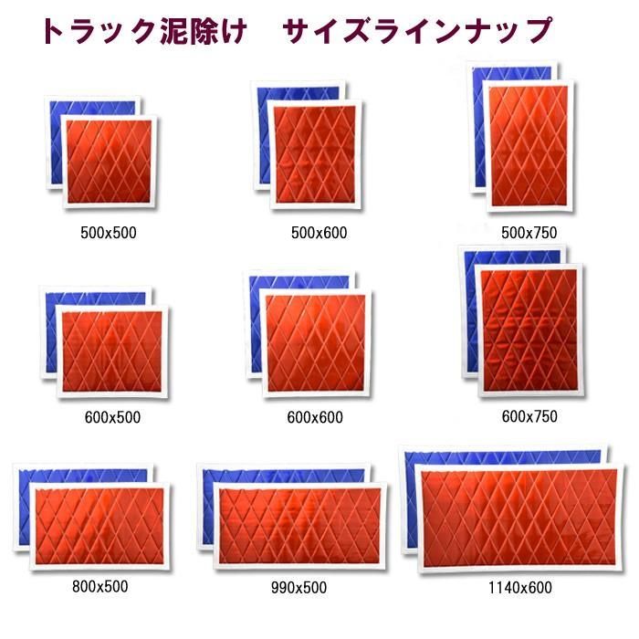 汎用 エナメル トラック 泥除け 800mm × 500mm 1枚 レッド