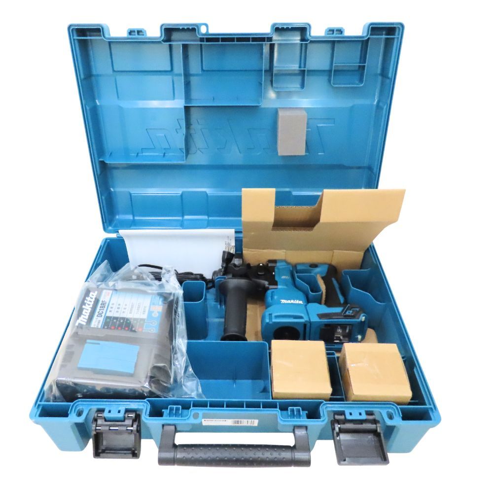 Makita マキタ HR183DRGX 充電式ハンマドリル バッテリー2個 充電器付き 電動工具 本体 軽量 コードレス 電動ドリル 取り回し 穴あけ A2503922