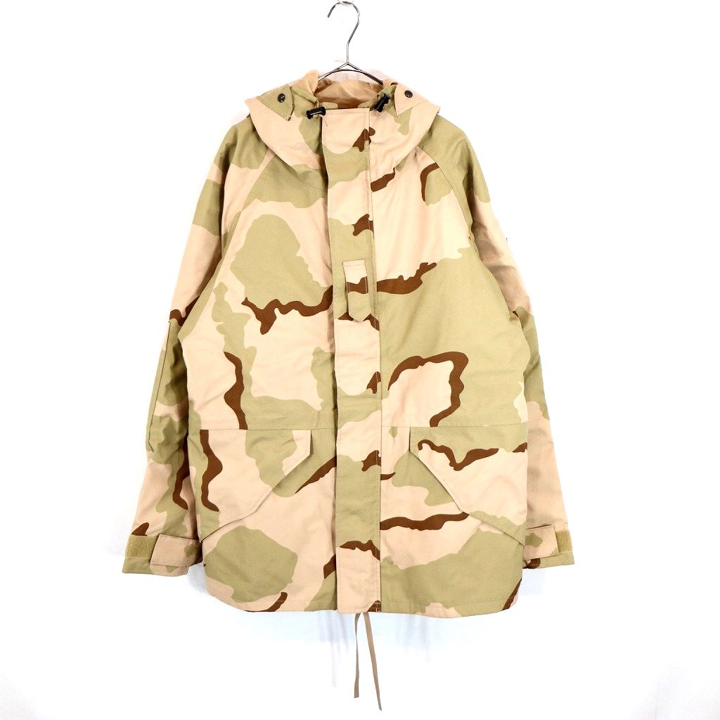 米軍実物 Gen1型 ECWCS ゴアテックスパーカー S デザートカモ 00s 米軍 U.S.ARMY ECWCS GEN1 デザートカモ GORE-TEXゴアテックス