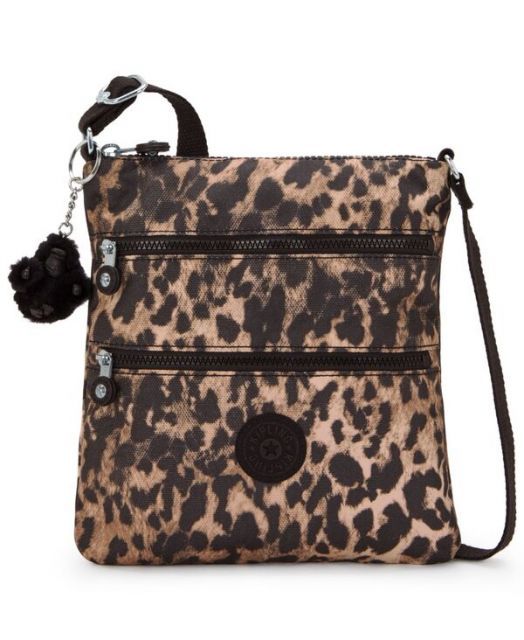 送料無料 キプリング レディース ショルダーバッグ バッグ Keiko Crossbody Bag Wild Leopard