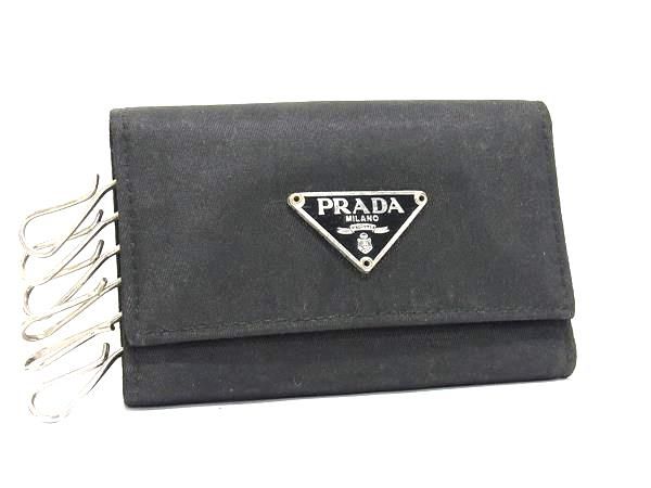 PRADA プラダ テスートナイロン6連キーケース PRADA プラダ ナイロン×レザー 6連 キーケース - メルカリ
