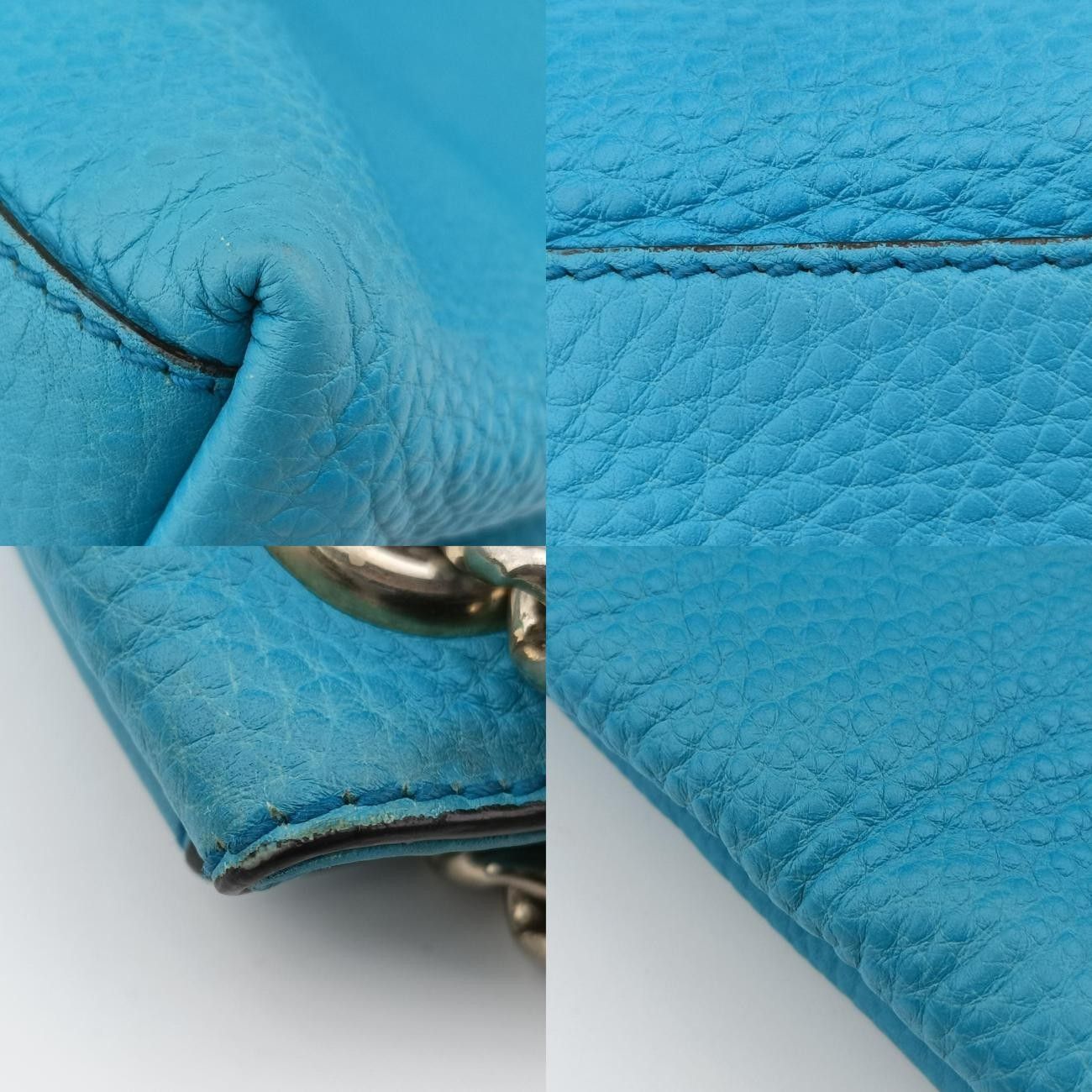 グッチGucciソーホーブルーレザー308982B014257599