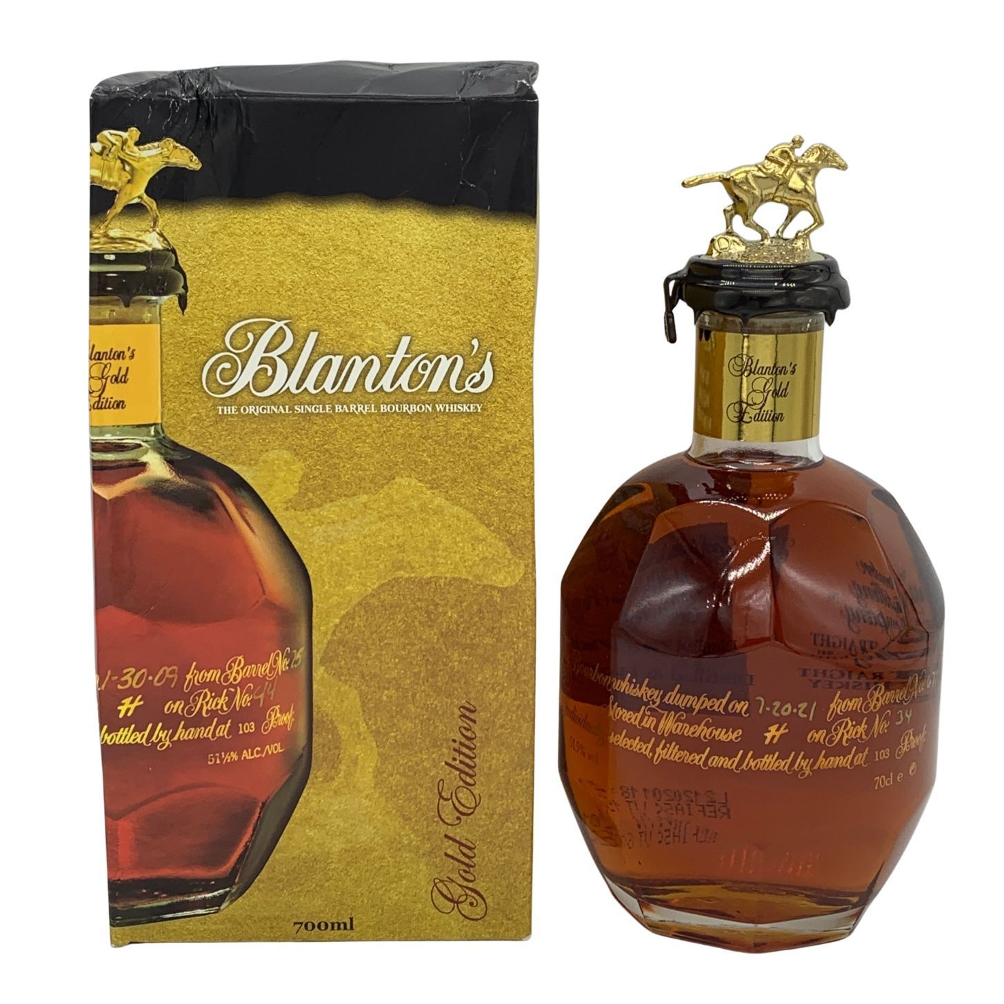 ブラントン ゴールド 2015 バーボン 700ml - メルカリ