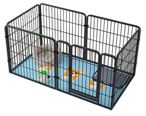 ペットサークル犬ペットフェンスサークルケージドア付きDIY室内 ペットサークル犬ペットフェンスサークルケージドア付きDIY室内