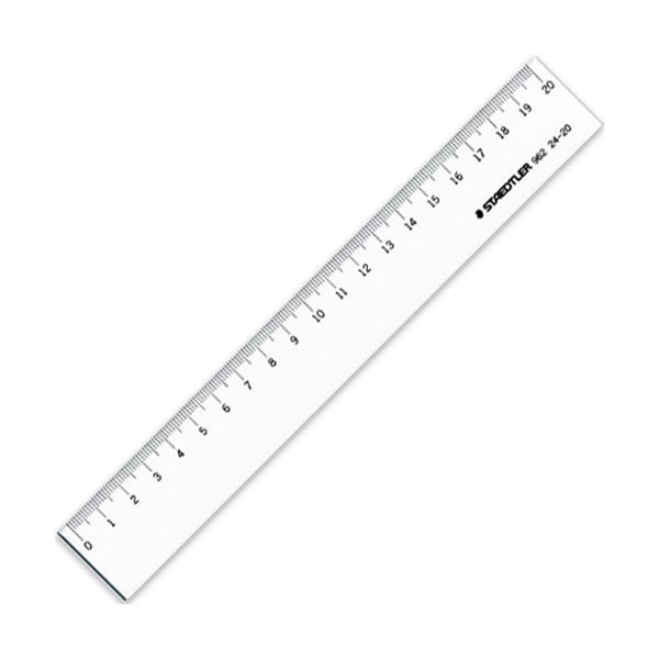 まとめ ステッドラー 直線定規 片側目盛り付き20cm 962 24-20 1個 ×50セット