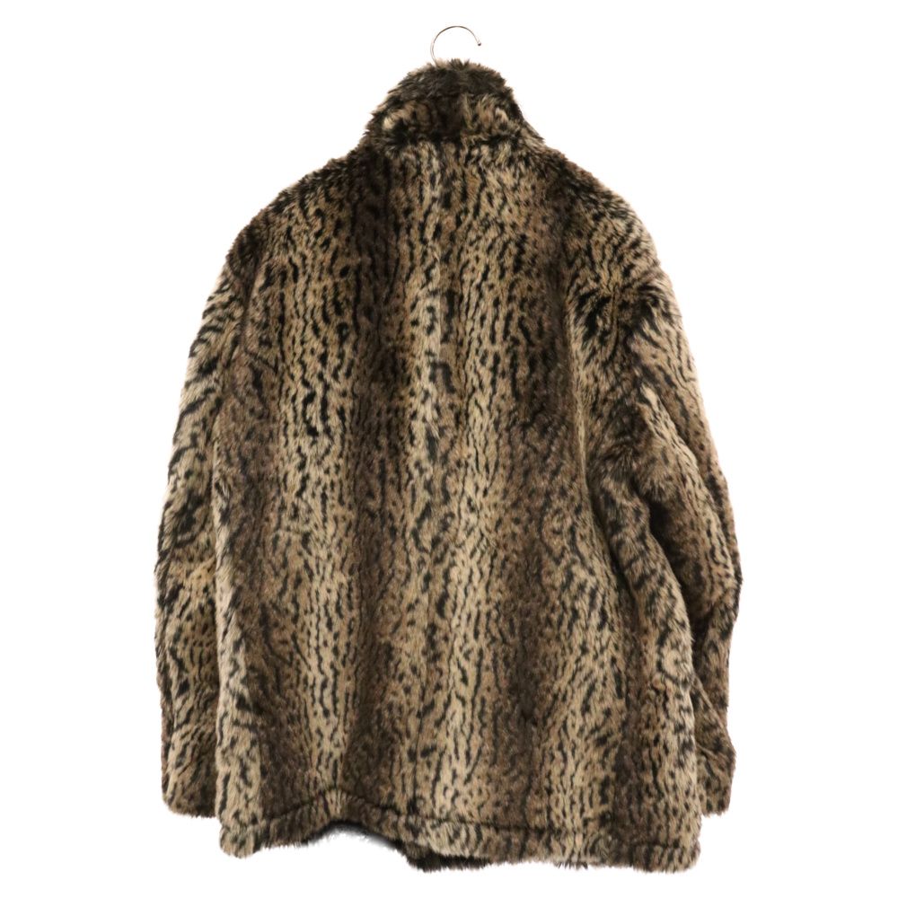 SUPREME (シュプリーム) 17AW × Schott Fur Peacoat Leopard ショット