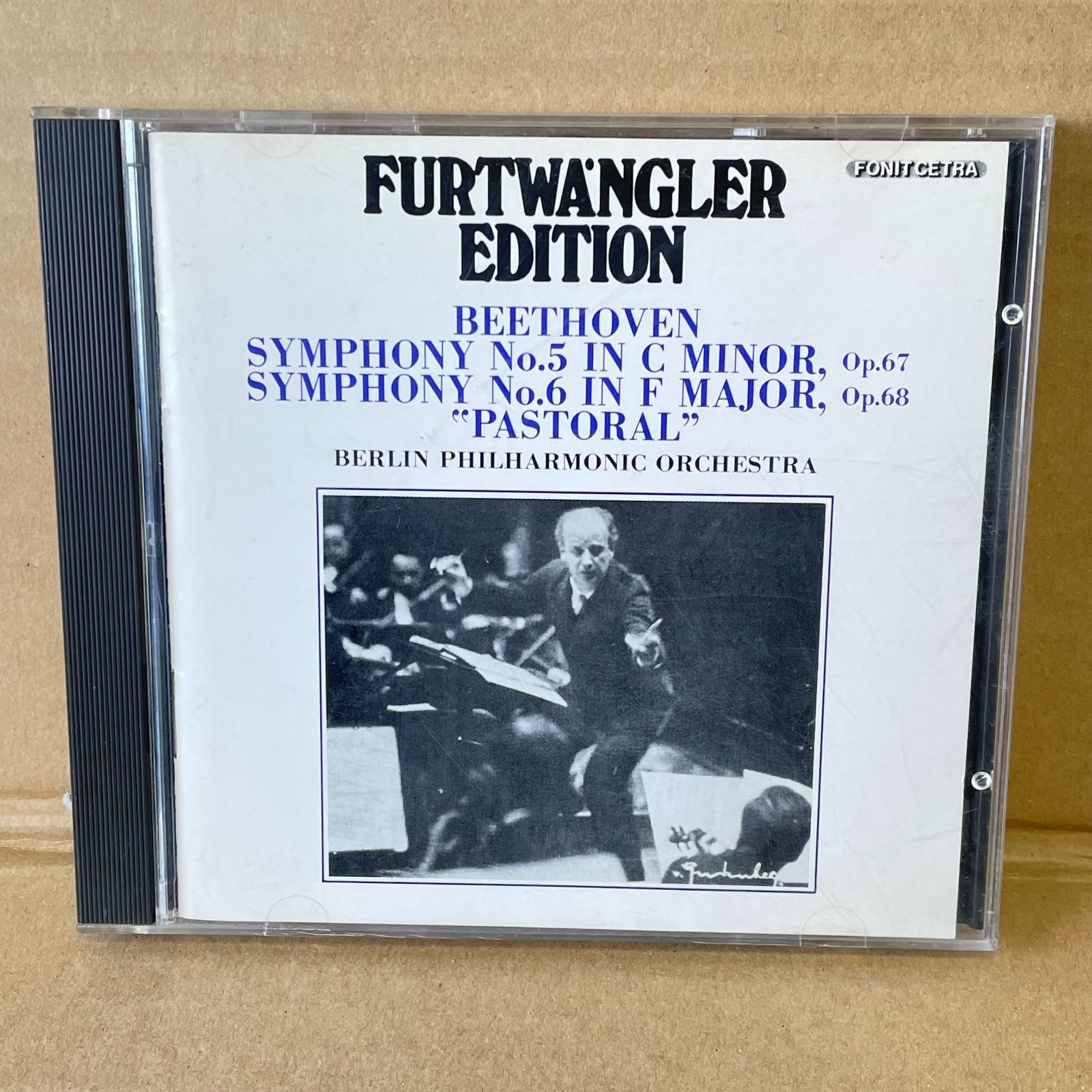旧仕様 クラシック中古CD フルトヴェングラー歴史的復帰演奏会 1947.5 