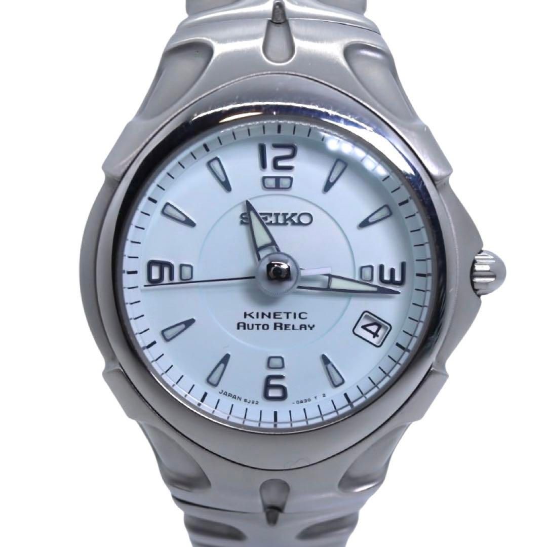 SEIKO セイコー 自動巻き 5J22-0A30 キネティック オートリレー 5J22 