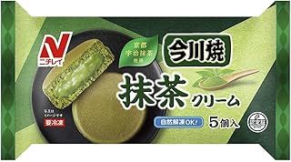 冷凍 ニチレイ 今川焼 抹茶クリーム 5個 315g ×12個
