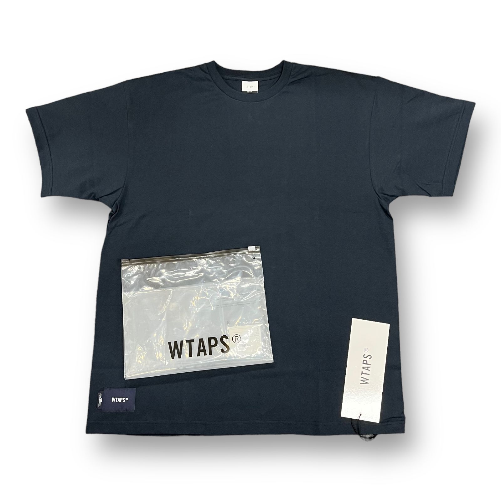 23SS WTAPS COLLEGE / SS / COTTON BLACK M - Tシャツ/カットソー(半袖 