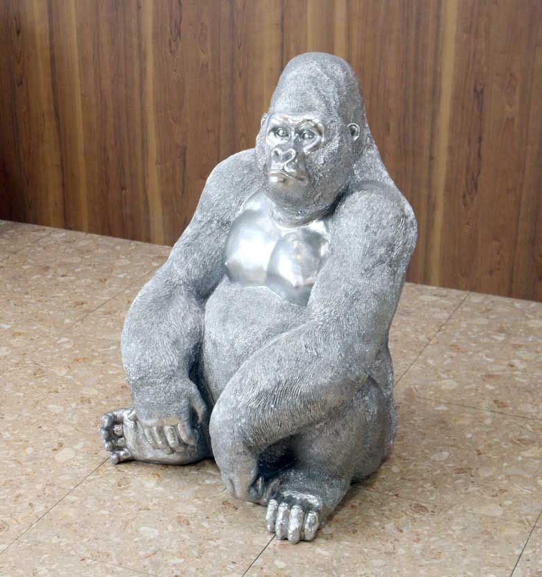 ま〜やん ゴリラ 91cm ゴールド オブジェ 置物 コング ゴリラ 91cm ゴールド オブジェ 特大 置物 コング オーナメント