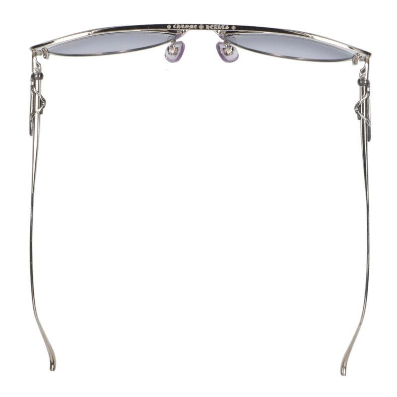 クロムハーツ VAGENIUS l クロステンプルメタルフレームサングラス