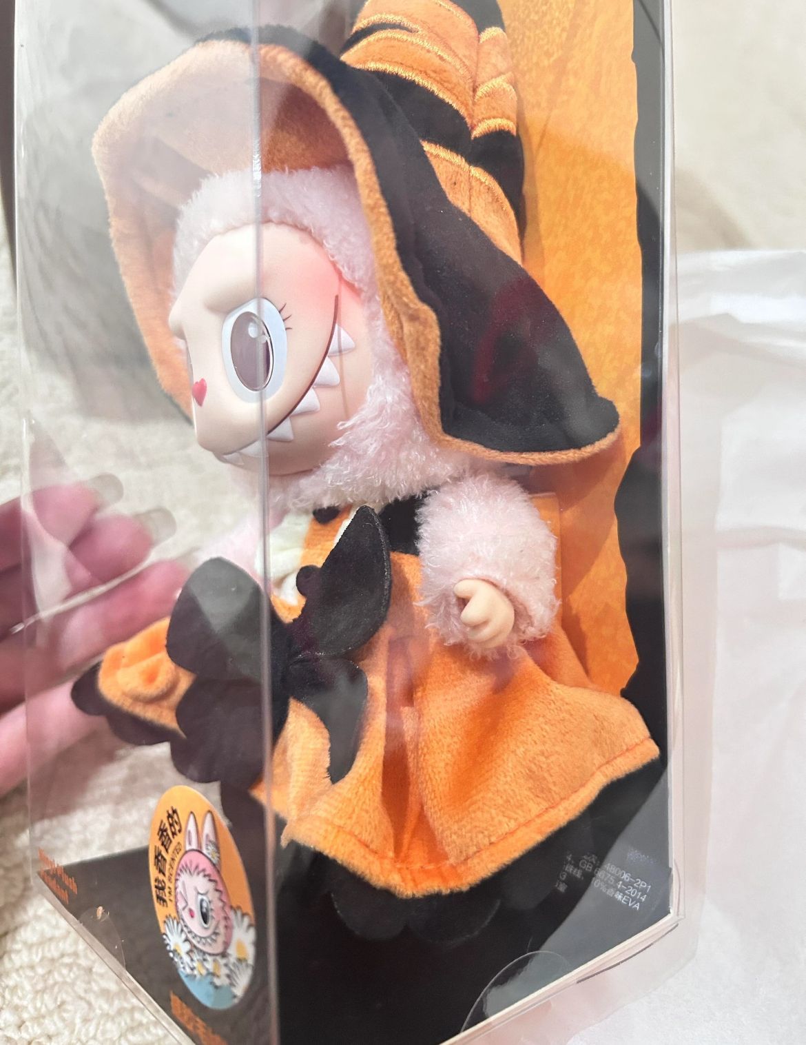 【限定正規品】ラブブ　モココ Magic of Pumpkinハロウィン 限定正規品】ラブブ モココ ハロウィン LABUBU magic of pumpkin
