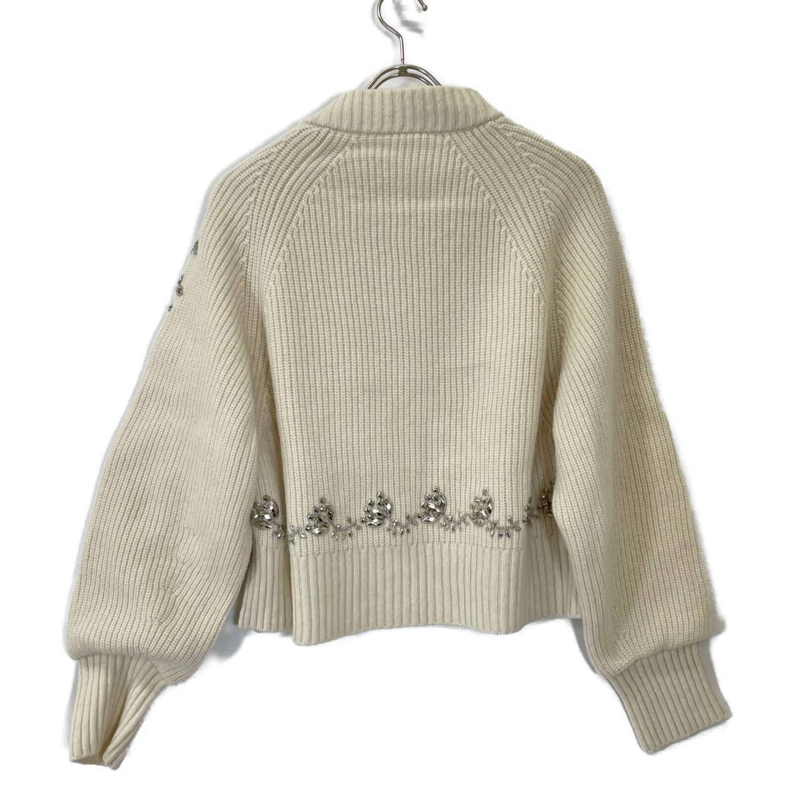 sacai サカイ ｱｲﾎﾞﾘｰ 22-06218 22AW ﾌﾟﾙｵｰﾊﾞｰﾐﾄﾞﾙｹﾞｰｼﾞﾆｯﾄ 1 - メルカリ