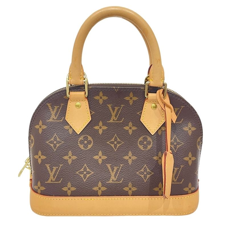 LOUIS VUITTON ルイヴィトン アルマBB モノグラム M53152 2way ハンドバック ICチップ【中古良品】12406K316