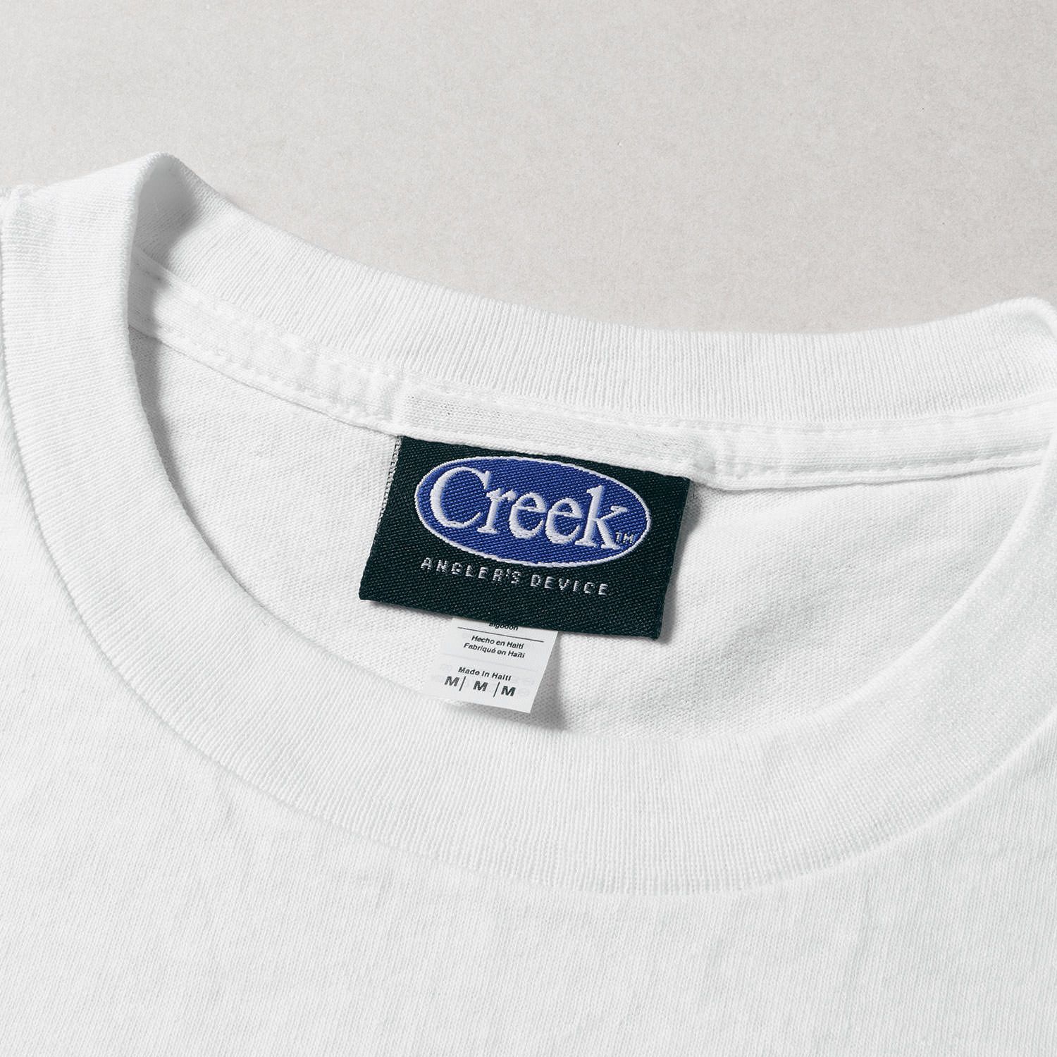 Creek Angler's Device ロゴ Tシャツ white M - トップス