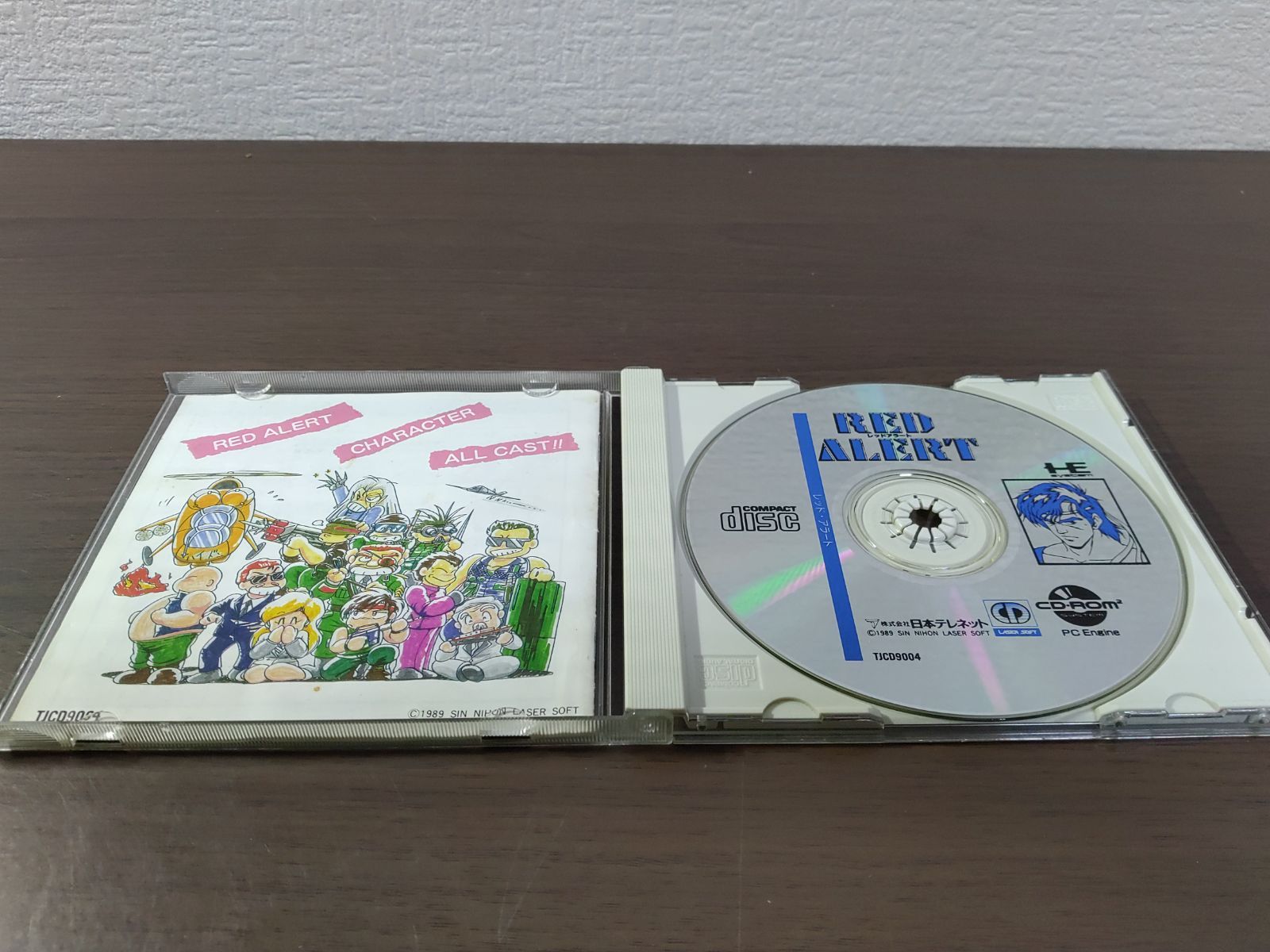 当時物 レッドアラート CD-ROM2 PCエンジン PCE 日本テレネット