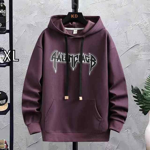 [XL]春 コーデ メンズ  服 シンプル ファッション オシャレ 大人 かっこいい 大きいサイズ ストリート 紳士服 スウェットシャツ 韓国スタイル フード付き 長袖 トップス ジャケット