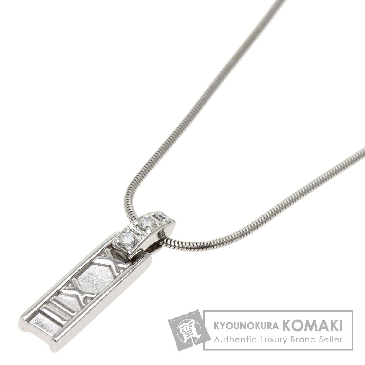 Tiffany\u0026Co. アトラスダイヤネックレス K18WG