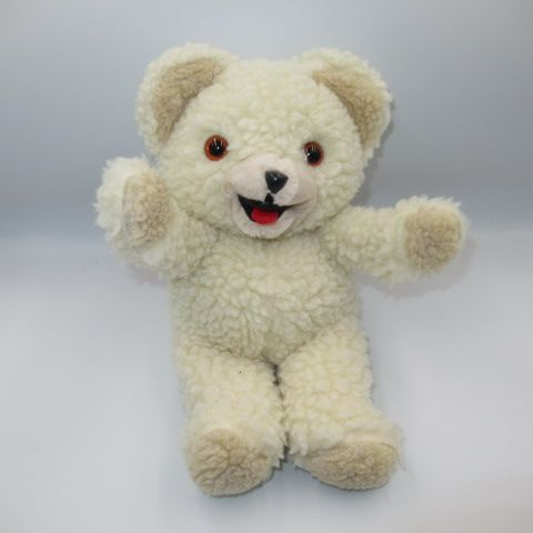 1986年80'sSnuggle Bearスナグルベアスナッグルベアファーファ２７センチフィギュアぬいぐるみ人形