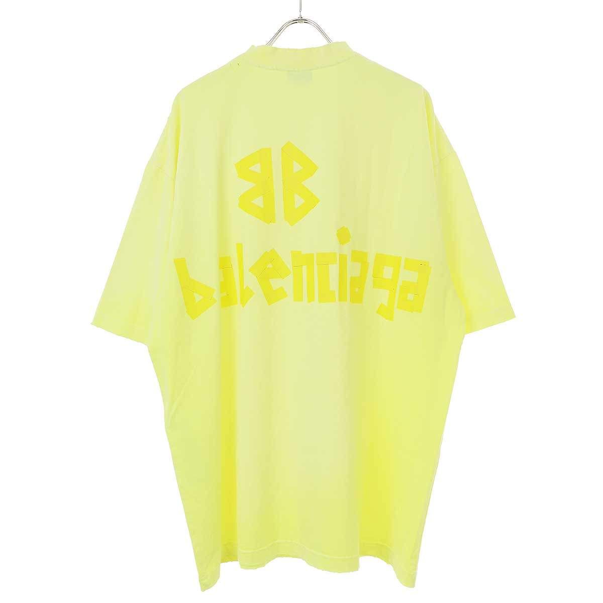 BALENCIAGA バレンシアガ 23SS Tape Type Medium Fit Tee テープ BALENCIAGA バレンシアガ 23SS Tape Type Medium Fit Tee テープ