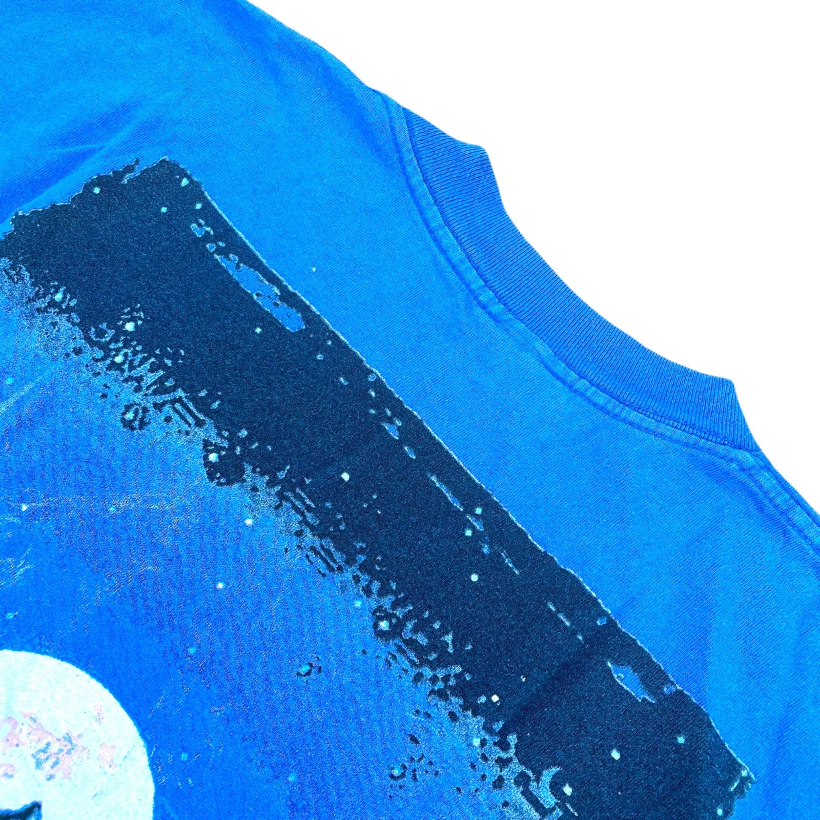 VINTAGE】90s MARLBORO COYOTE POCKET TEE BLUE T-SHIRT XL マルボロ 