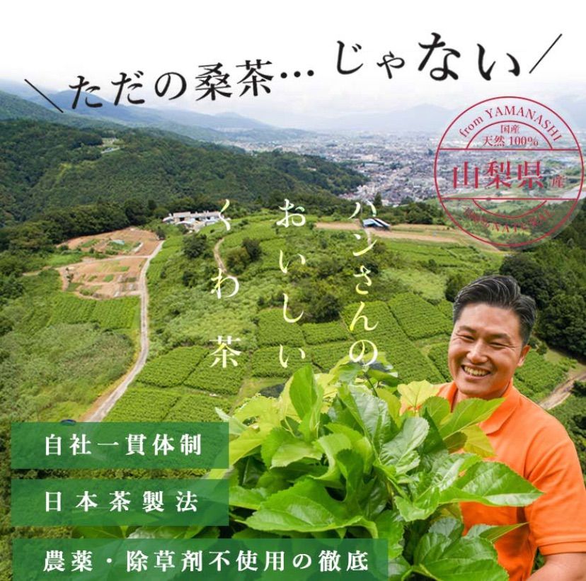 ハンさんのおいしいくわ茶 - 健康用品