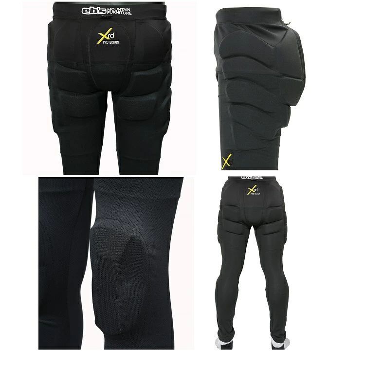 eb s エビス HIP PROTECT LONG XRD ヒップ プロテクト ロング BLACK インナープロテクター ショーツ 衝撃90％吸収 ABEAM 2026 お尻パッド 4500113 25-26