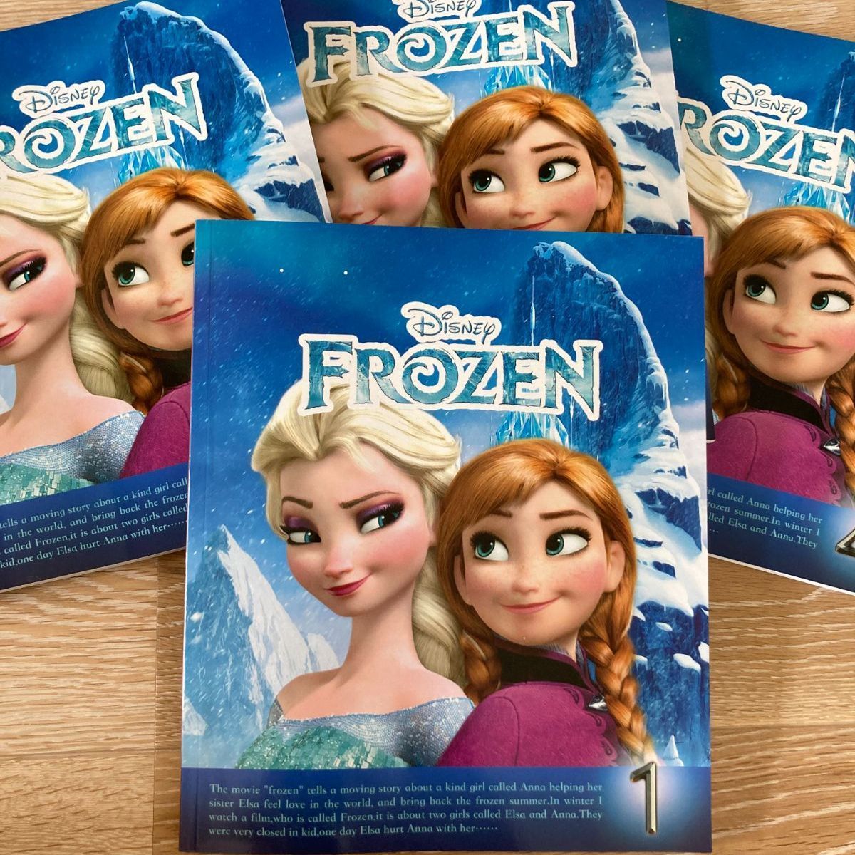 アナ雪 英語絵本4冊 Maiyapen対応 マイヤペン 多読 英語教材 Frozen アナと雪の女王 - メルカリShops