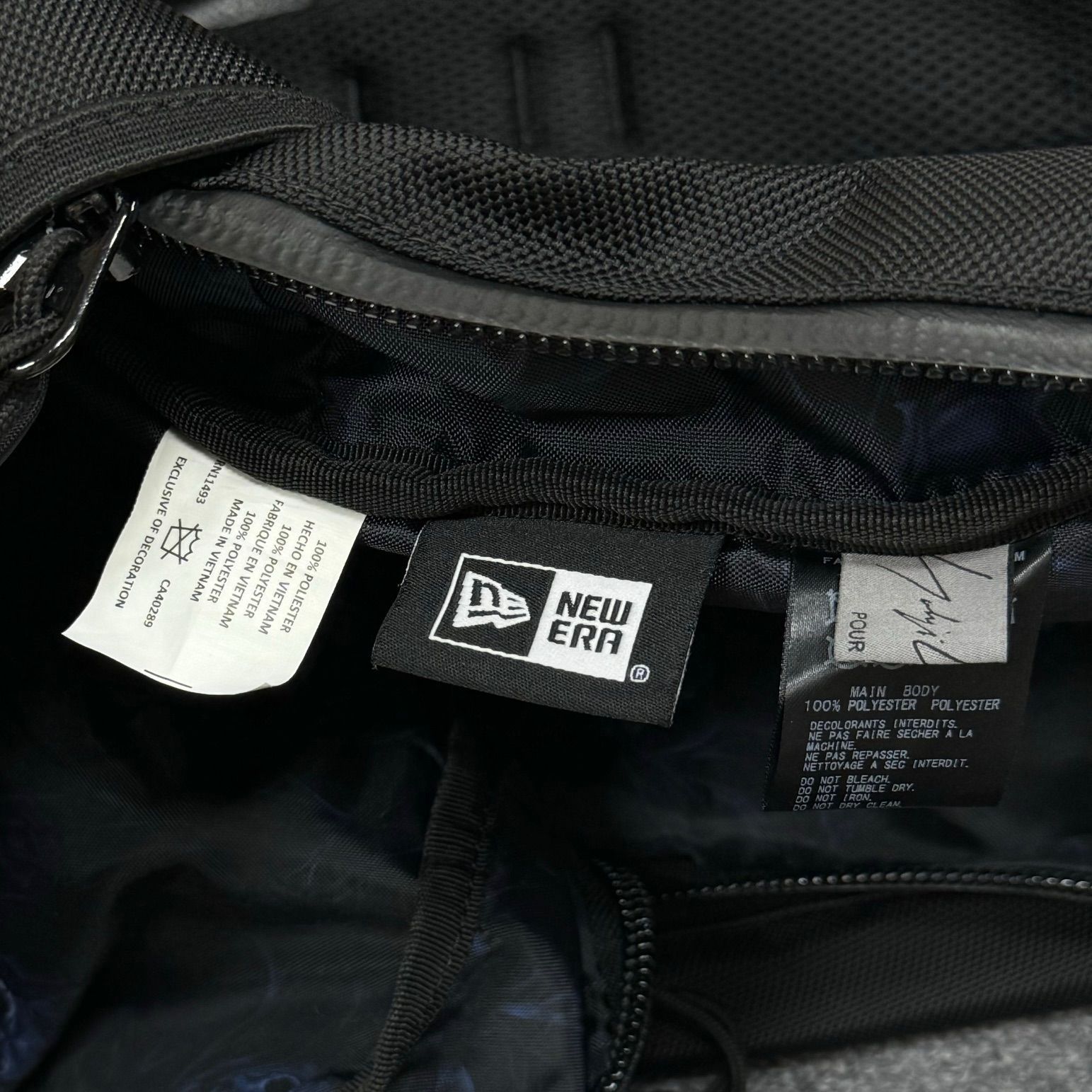 美品 yohji yamamoto pour homme × NEW ERA 22AW LIGHT PACK YY ADDR 