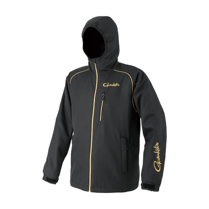 がまかつ コアサーモフーディ GM-3796 ブラック ゴールド Lサイズ gamakatsu