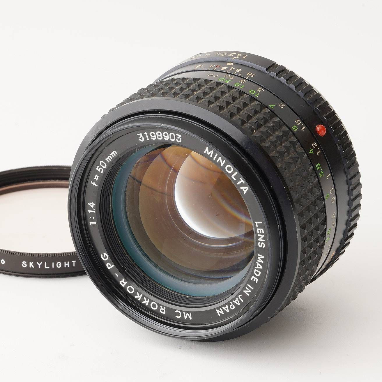 ミノルタ Minolta MC ロッコール Rokkor PG 50mm F1.4 【公式通販】