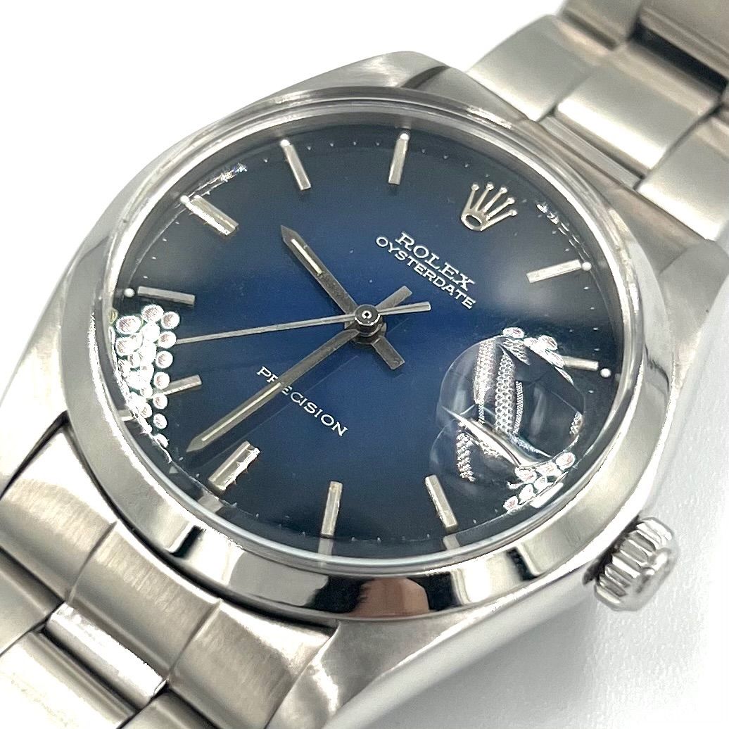 ロレックス オイスターデイト 6694 SS リダン文字盤 メンズ 時計 ROLEX - メルカリ